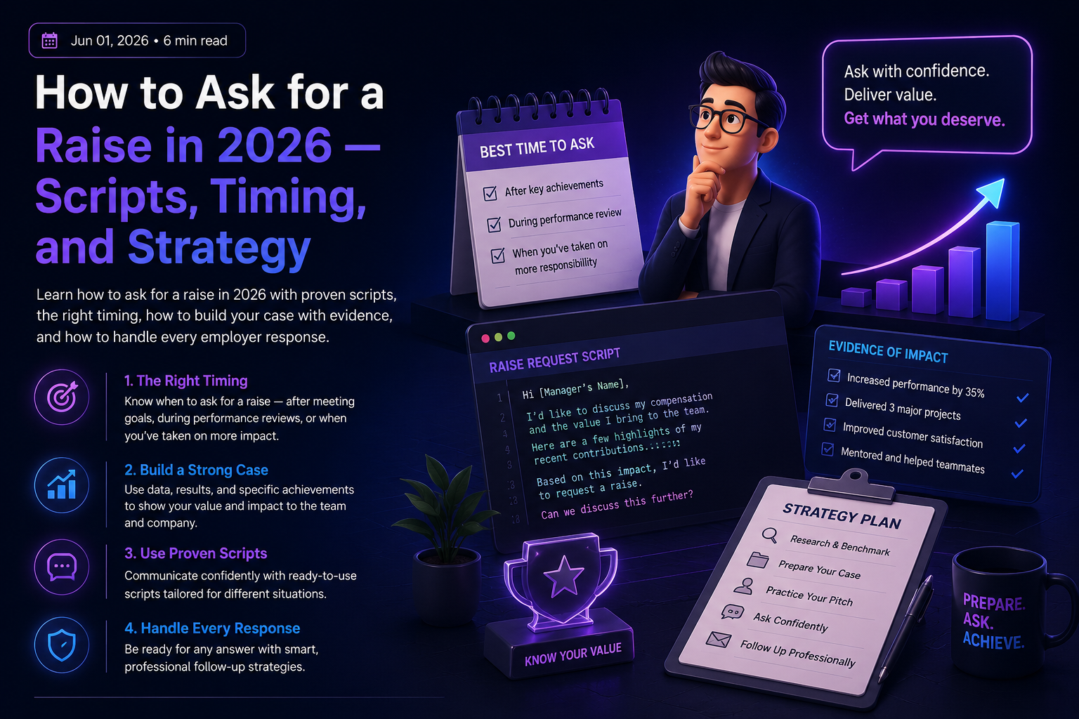 How to Ask for a Raise in 2026 — Scripts, Timing, and Strategy